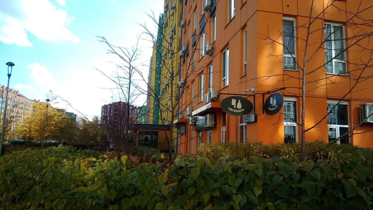 Positive Smile Studio Apartment In The Colorful Comfort Town Residental Complex. Kt-06. Kiew Exterior foto