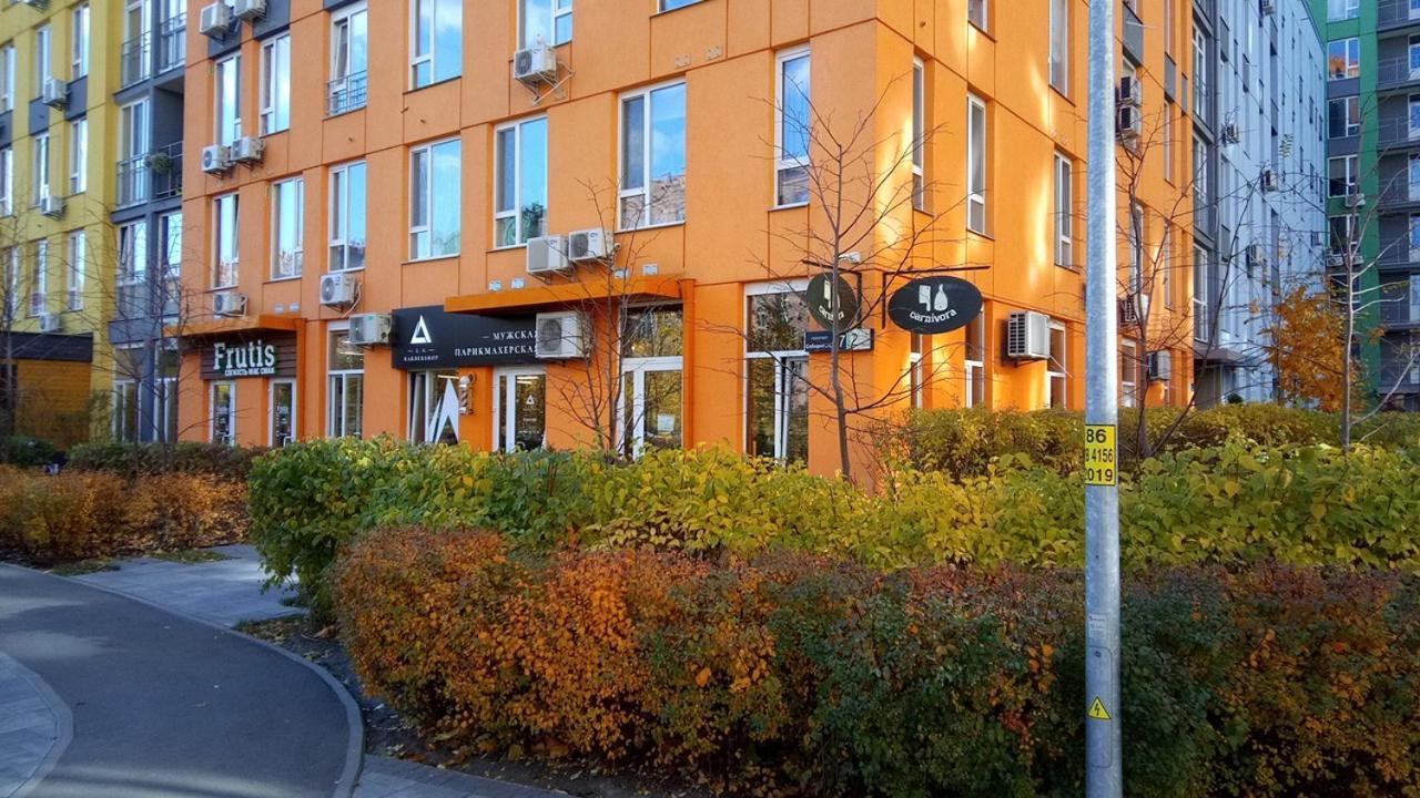 Positive Smile Studio Apartment In The Colorful Comfort Town Residental Complex. Kt-06. Kiew Exterior foto